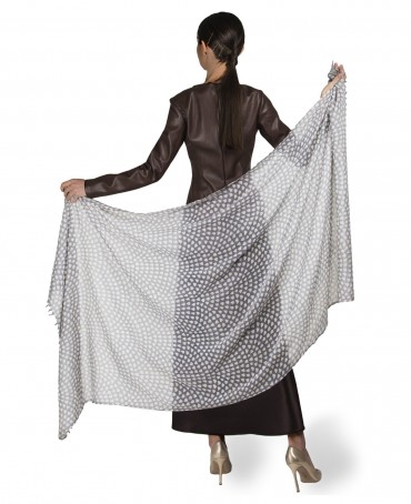 Палантин Женский W40-MOSAIQUE/GRIS